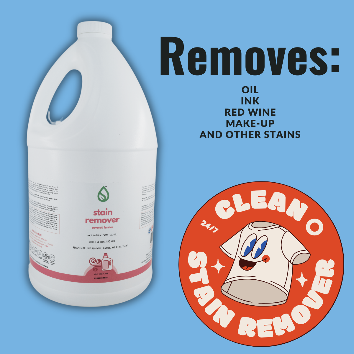 Fabric Stain Remover - Fresh Scent