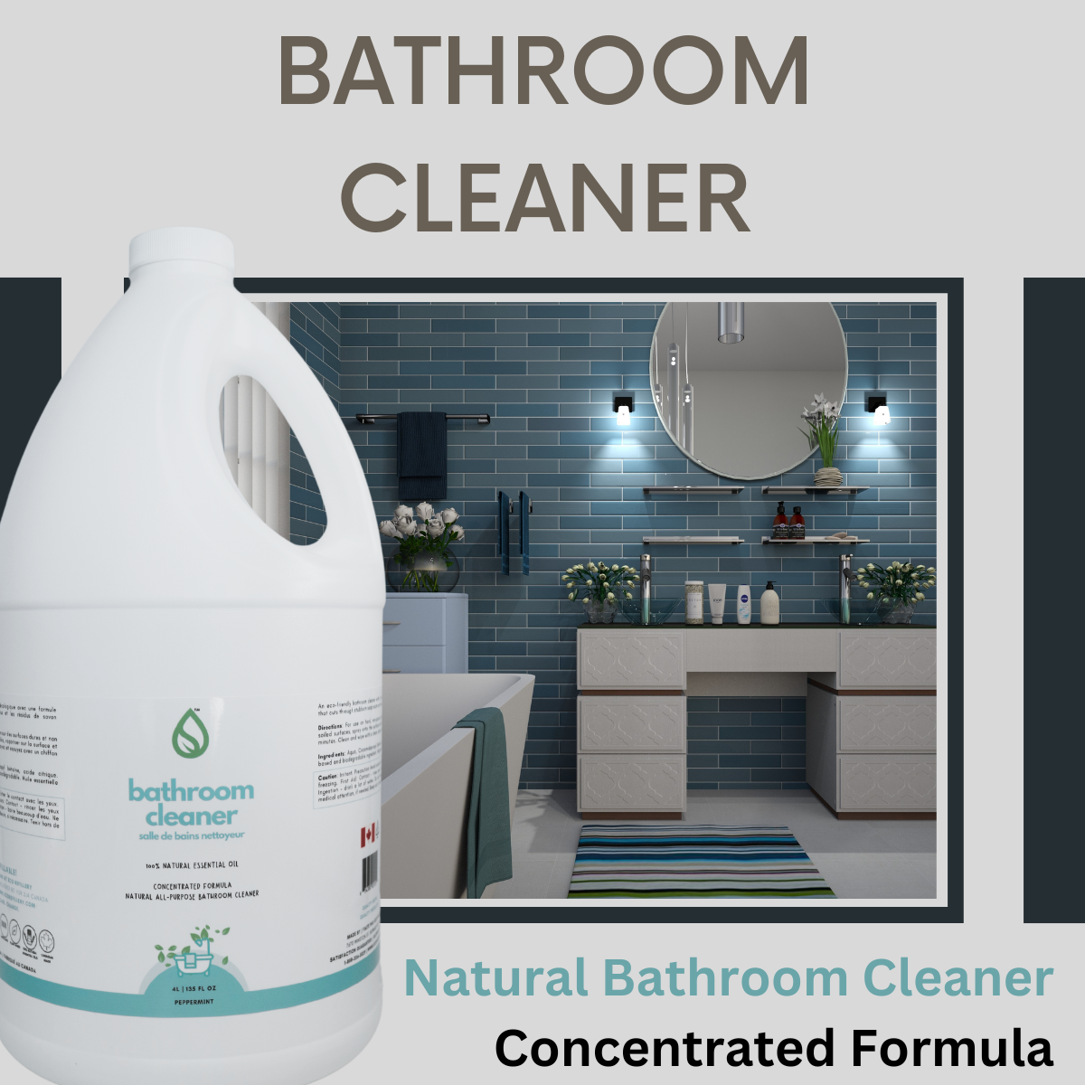 Bathroom Cleaner (Peppermint)