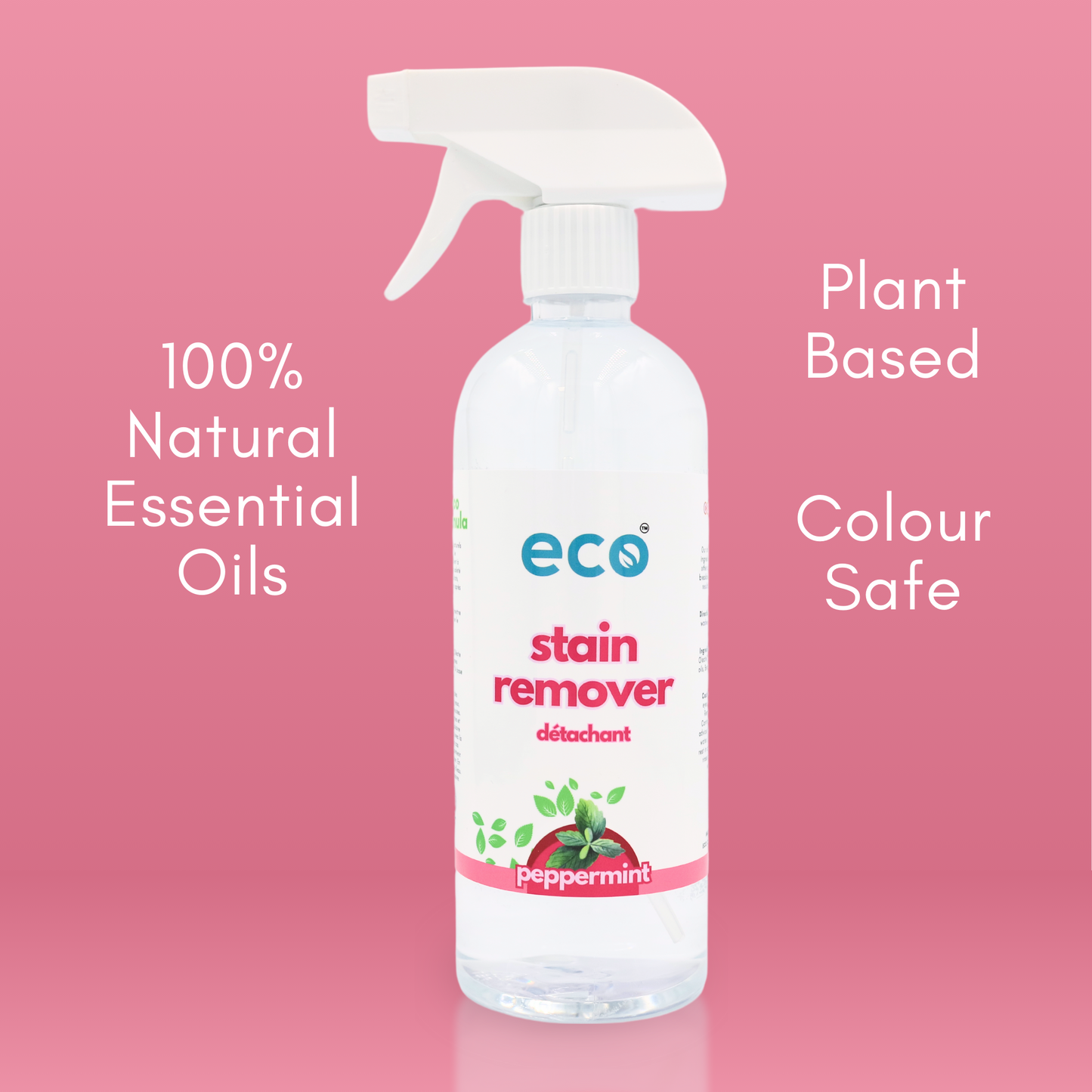 Eco Refillery's bulk stain remover is plant-based, is colour-safe, and is scented with 100% natural essential oils.