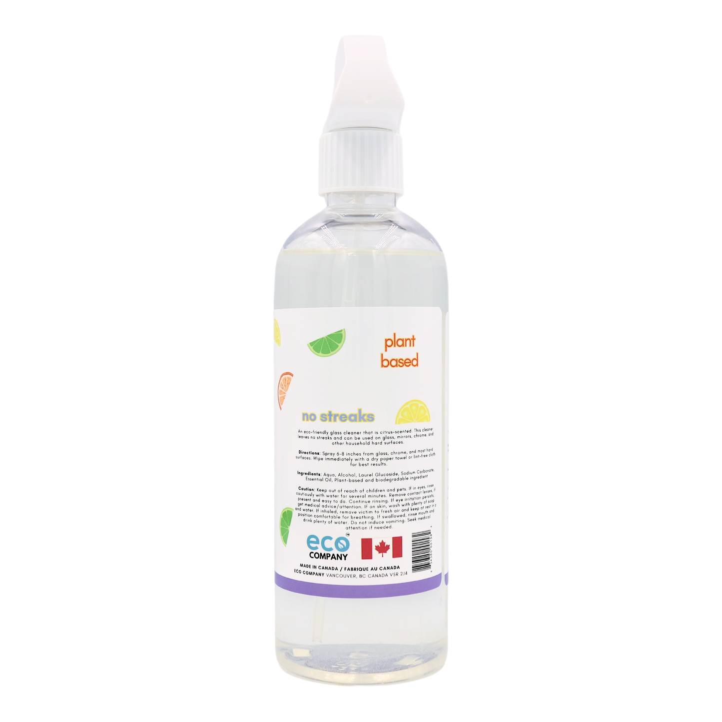 Eco Refillery's bulk glass cleaner has plant-based ingredients.