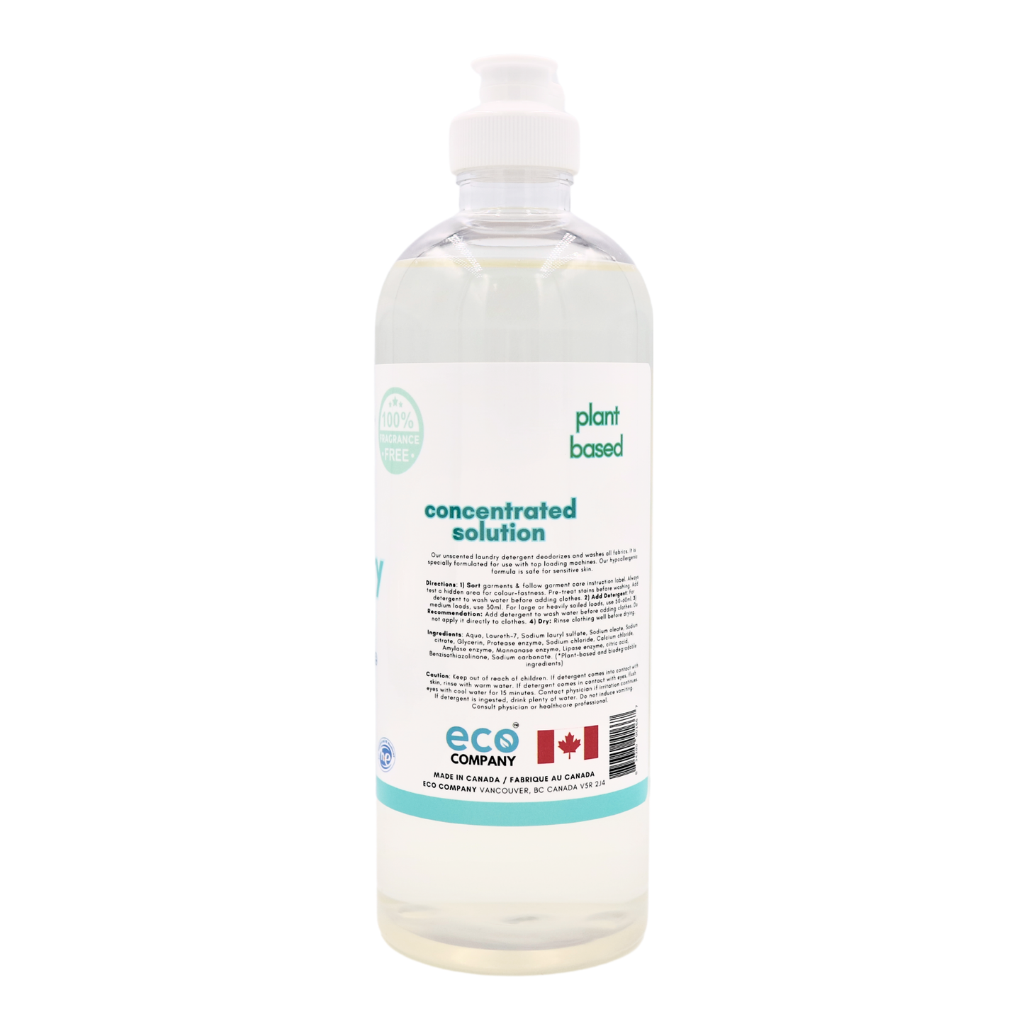 Eco Refillery's bulk laundry soap has plant-based ingredients.