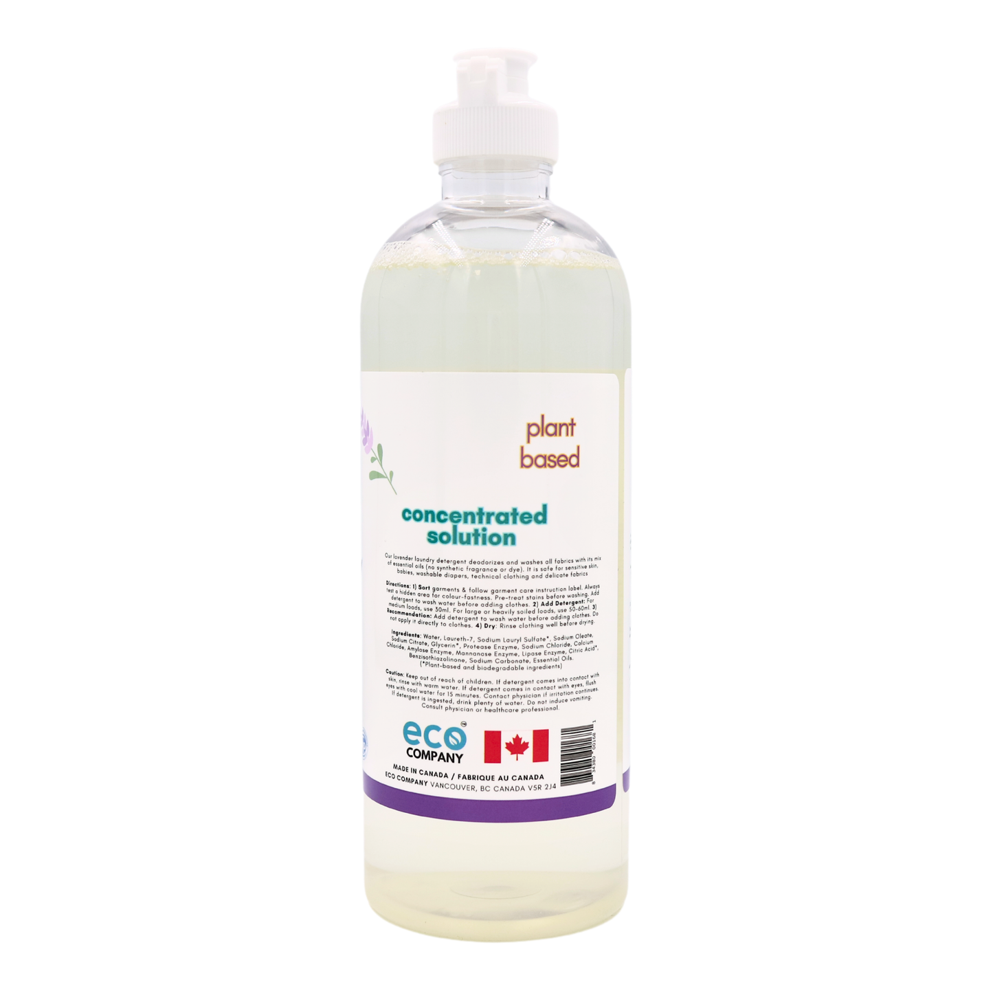 Eco Refillery's bulk laundry soap has plant-based ingredients.