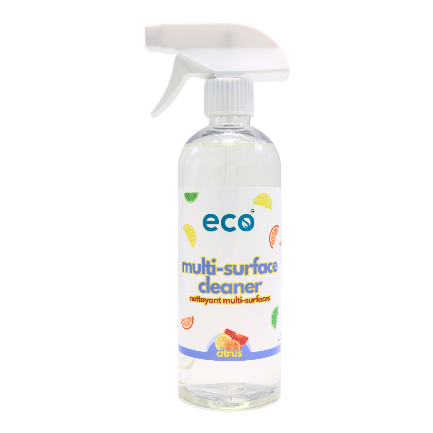 Eco Refillery's multi-surface cleaner in a refillable 500mL bottle.