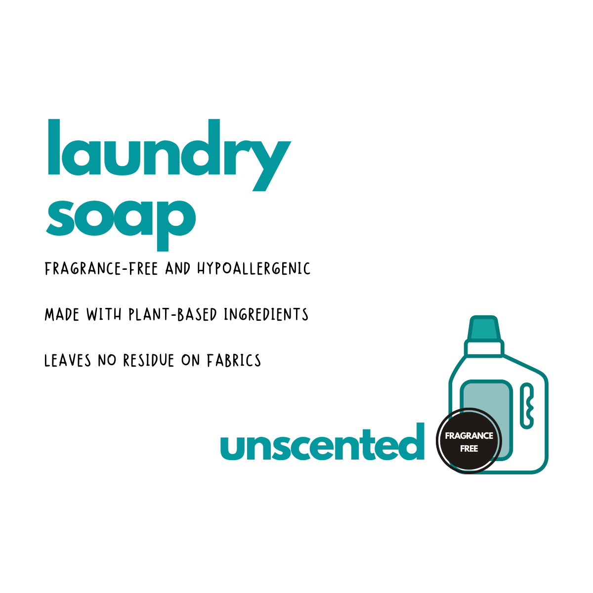 Laundry Soap - Unscented
