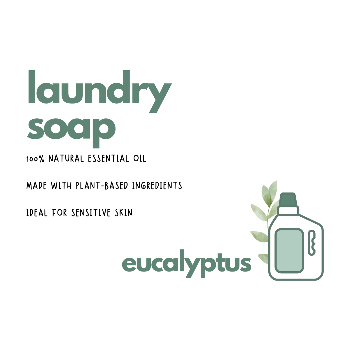 Laundry Soap - Eucalyptus