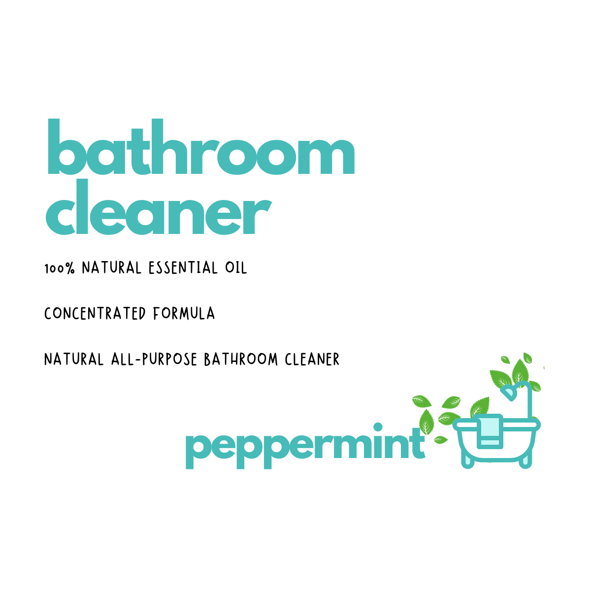Bathroom Cleaner (Peppermint)