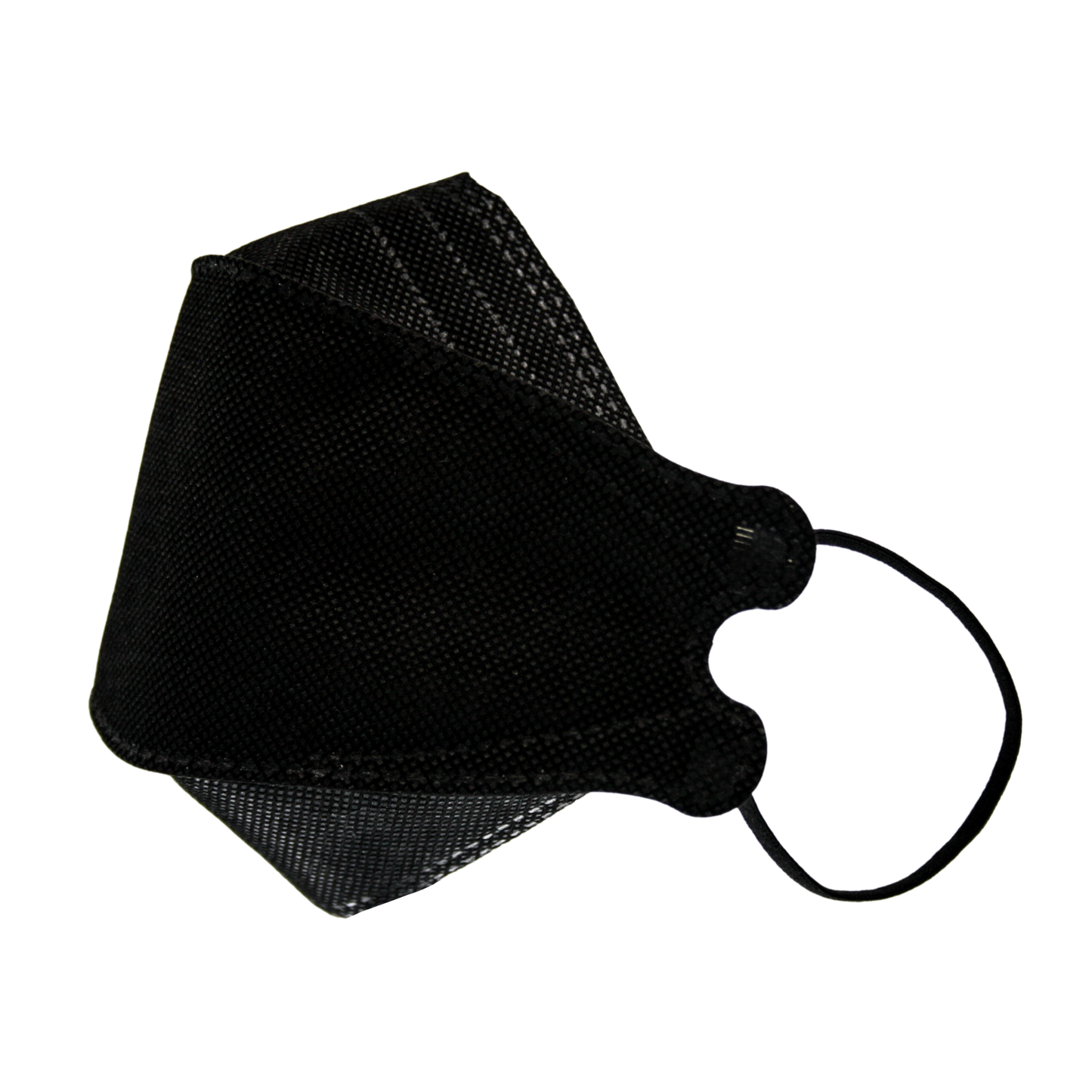 KN95 Flat Beak Style (Adult) - Black (Single Pack)