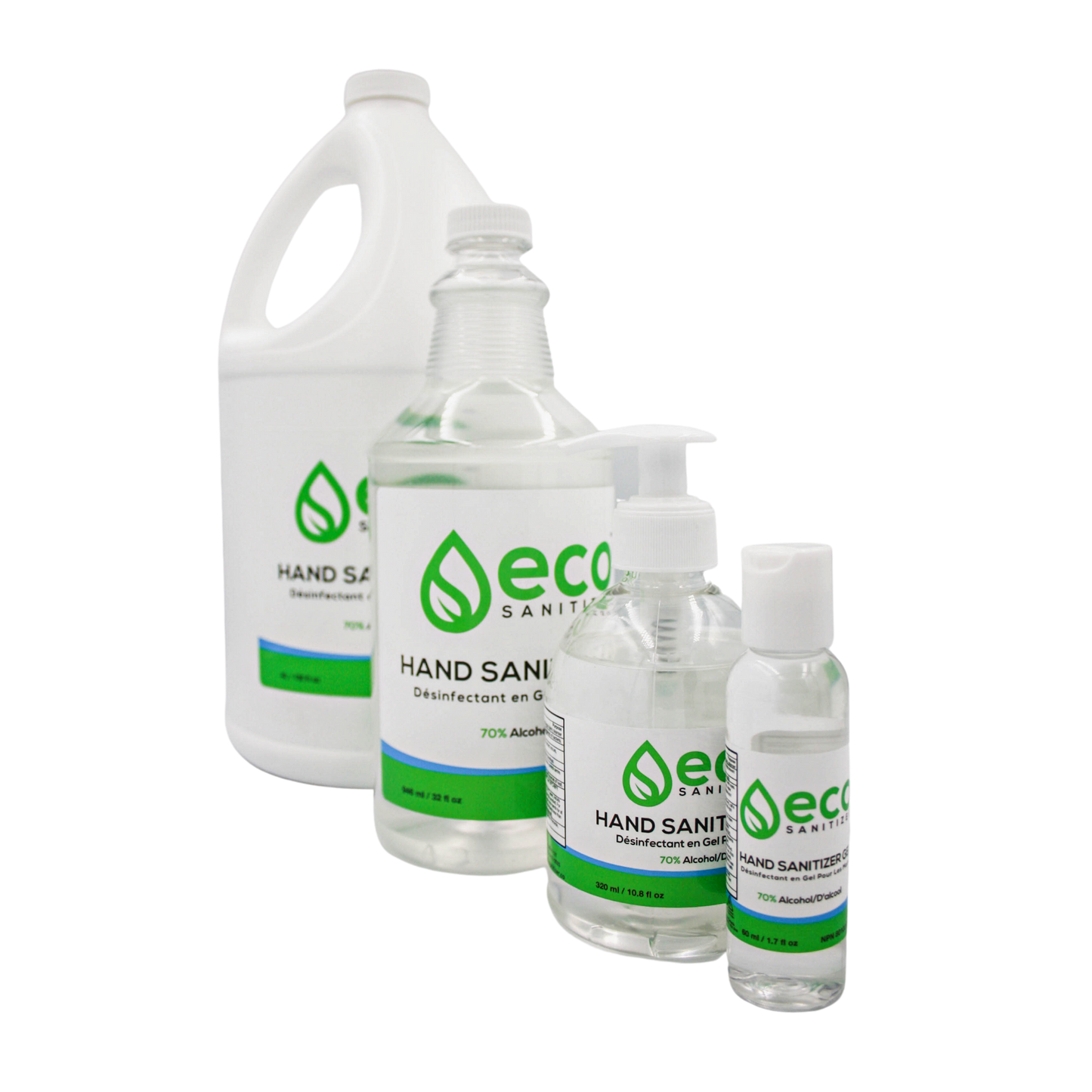 Hand Sanitizer Gel Bundle