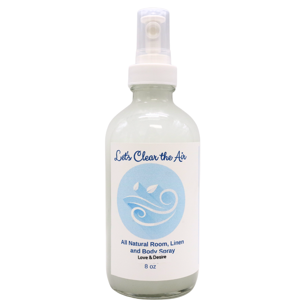 Let's Clear the Air - All Natural Room, Linen and Body Spray