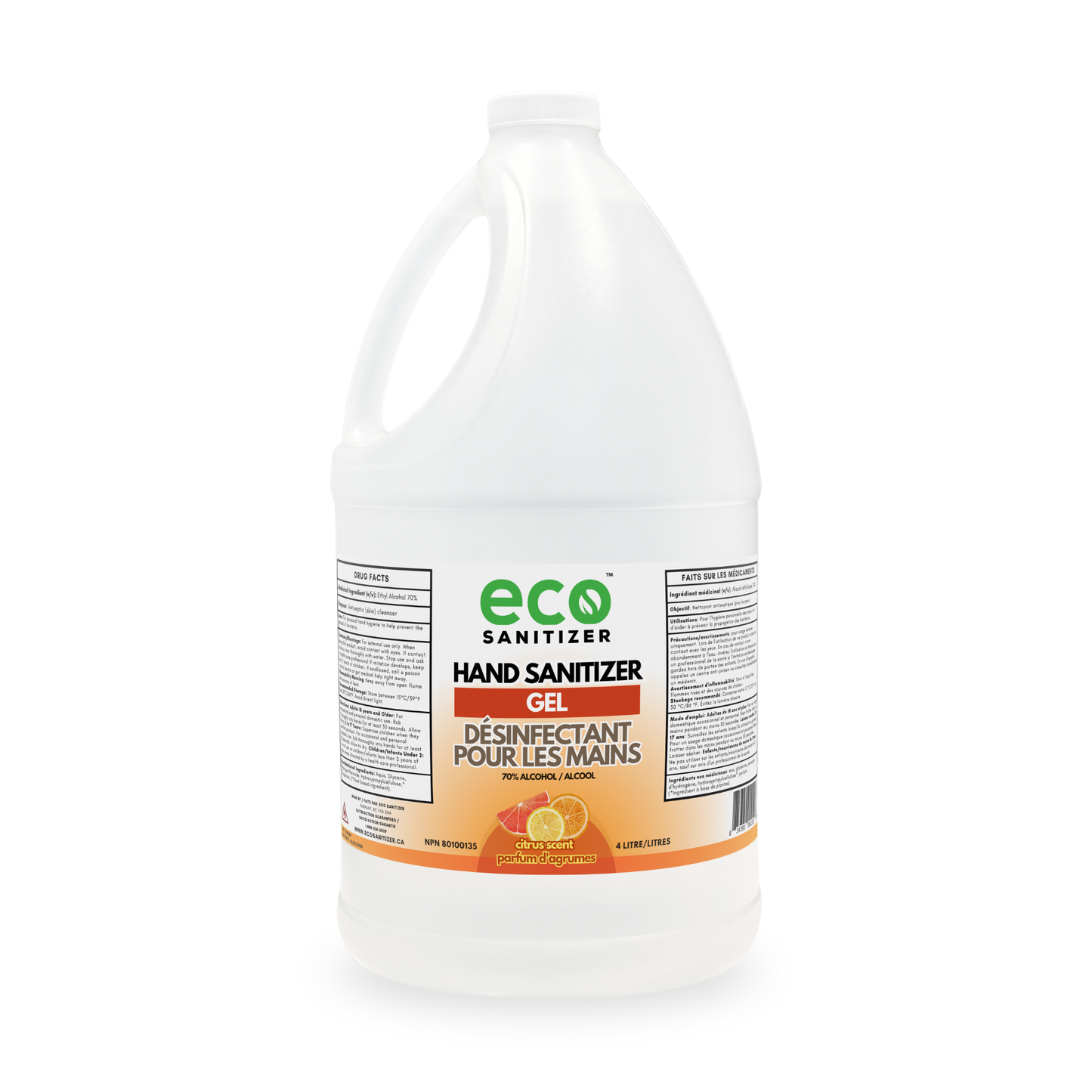 Hand Sanitizer Gel - Citrus