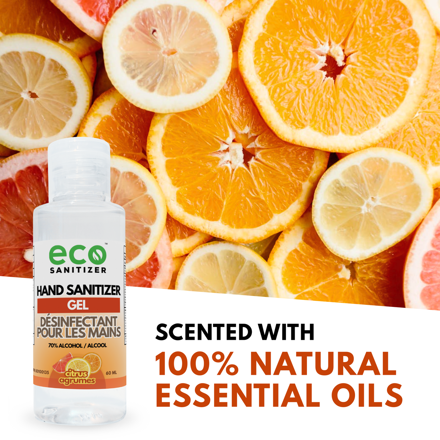 Hand Sanitizer Gel - Citrus