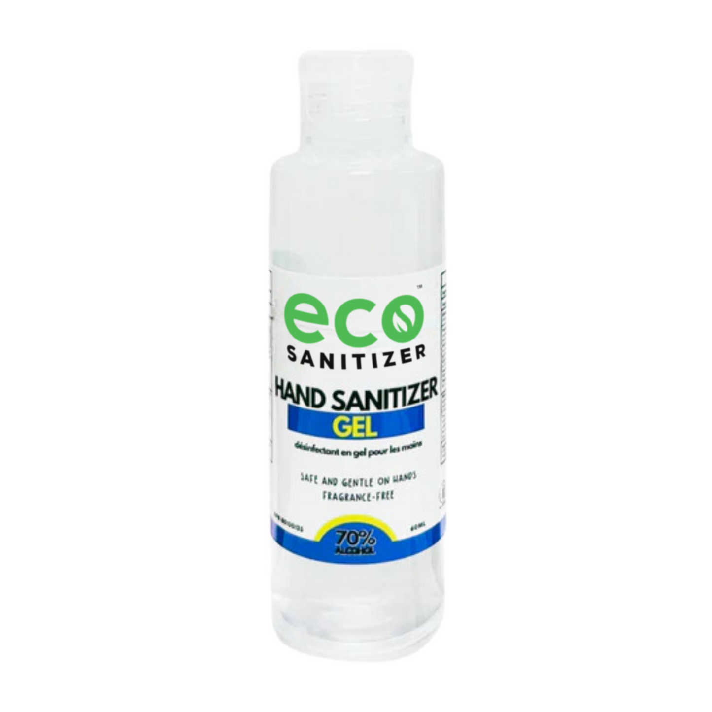 Canada wholesale mini hand sanitizer gel in a 60 mL bottle, perfect as a disinfectant and a travel hand sanitizer. 