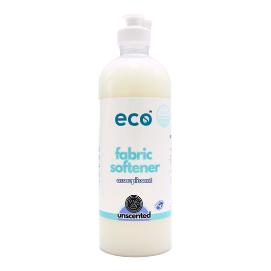 Eco Refillery's fabric softener in a refillable 500mL bottle.