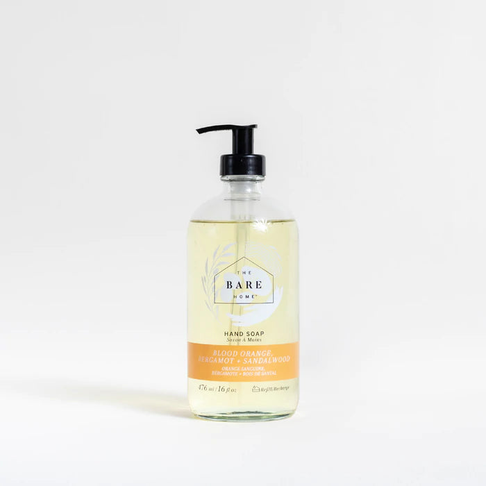 Hand Soap - Blood Orange, Bergamot + Sandalwood