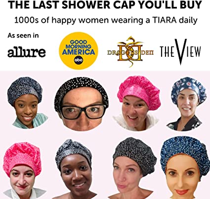 Morning after store shower cap